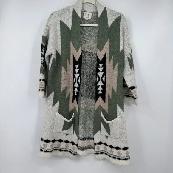 twine and Spring Women's Long Cardigan Sweater, size S - Picture 1 of 9